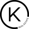 K Real Estate Circle Logo Black 144px